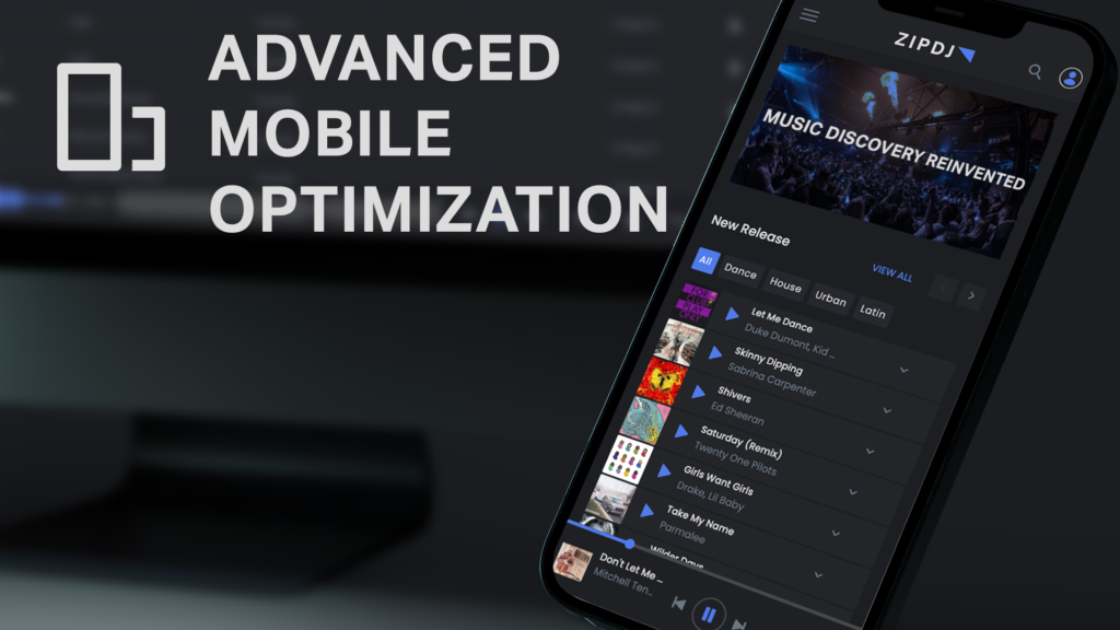 ZIPDJ PRO - Advanced Mobile Optimization