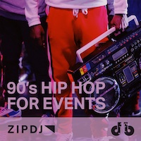 90s Hip Hop For Events - ZIPDJ Pack